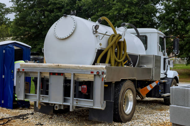 Porta potty delivery and setup in Anson, TX